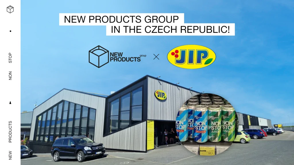 NON STOP™ conquers the Czech Republic: the drink appeared in JIP – the largest supermarket chain