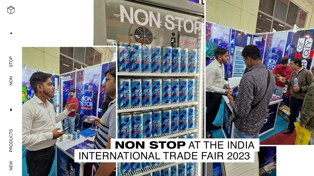 NON STOP у центрі уваги: енергетичний напій представили на India International Trade Fair 2023 у Нью-Делі