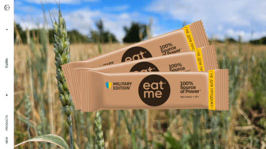 New Products Group Launches EatMe Military Edition Snack Bars for Ukraine’s Heroes