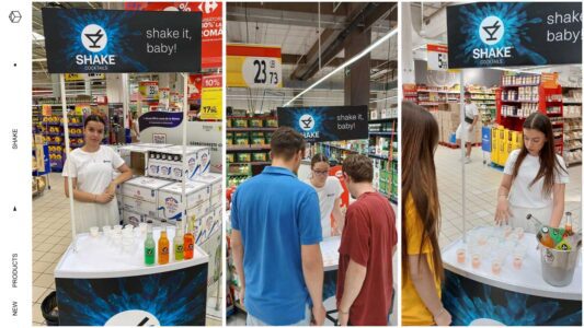 Протягом червня у Carrefour в Румунії тривають дегустації SHAKE