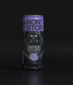 Limited-Edition NON STOP S.T.A.L.K.E.R. MOONLIGHT Energy Drink, Dedicated to S.T.A.L.K.E.R. 2: Heart of Chornobyl, is now available in supermarkets