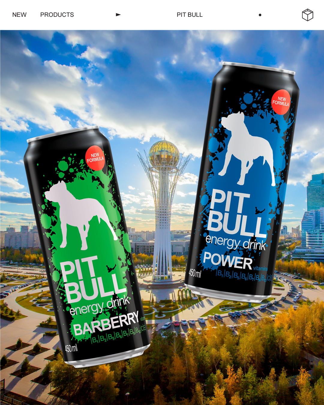 PIT BULL Energy Drinks Now Produced in Kazakhstan