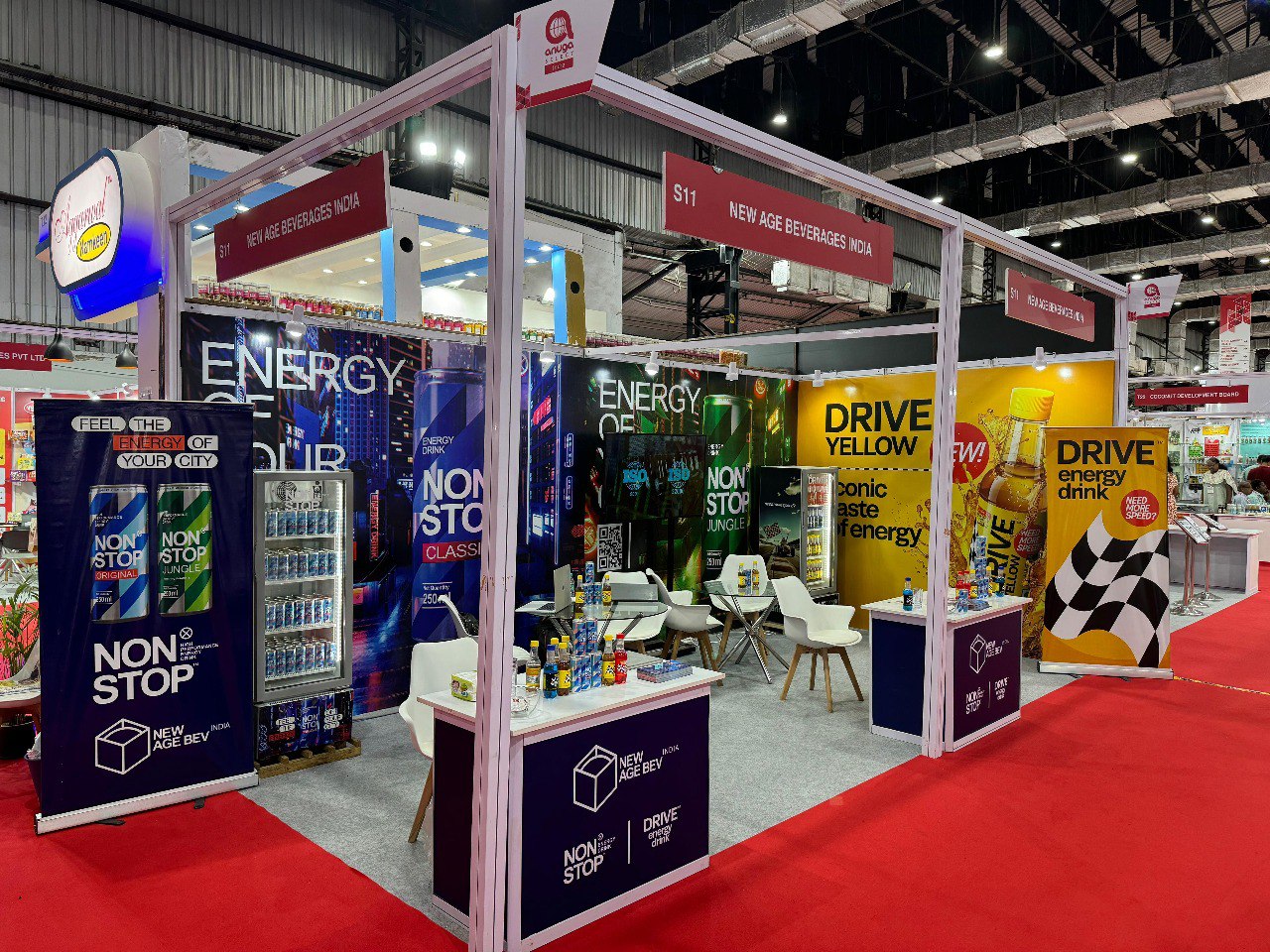 Introducing DRIVE Yellow: New Products Group Debuts New Energy Drink at ANUGA Select India