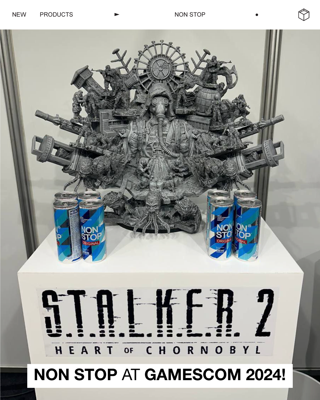 Energy Drink NON STOP Featured in S.T.A.L.K.E.R. 2 to Be Presented at Gamescom 2024, the World’s Largest Trade Fair for Video Games