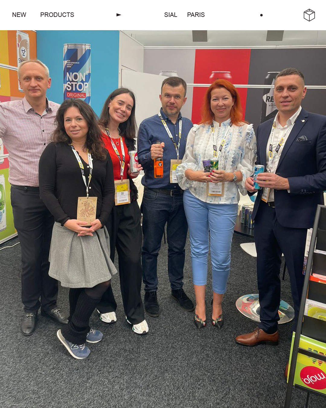 New Products Group presented drinks at the SIAL Paris 2024