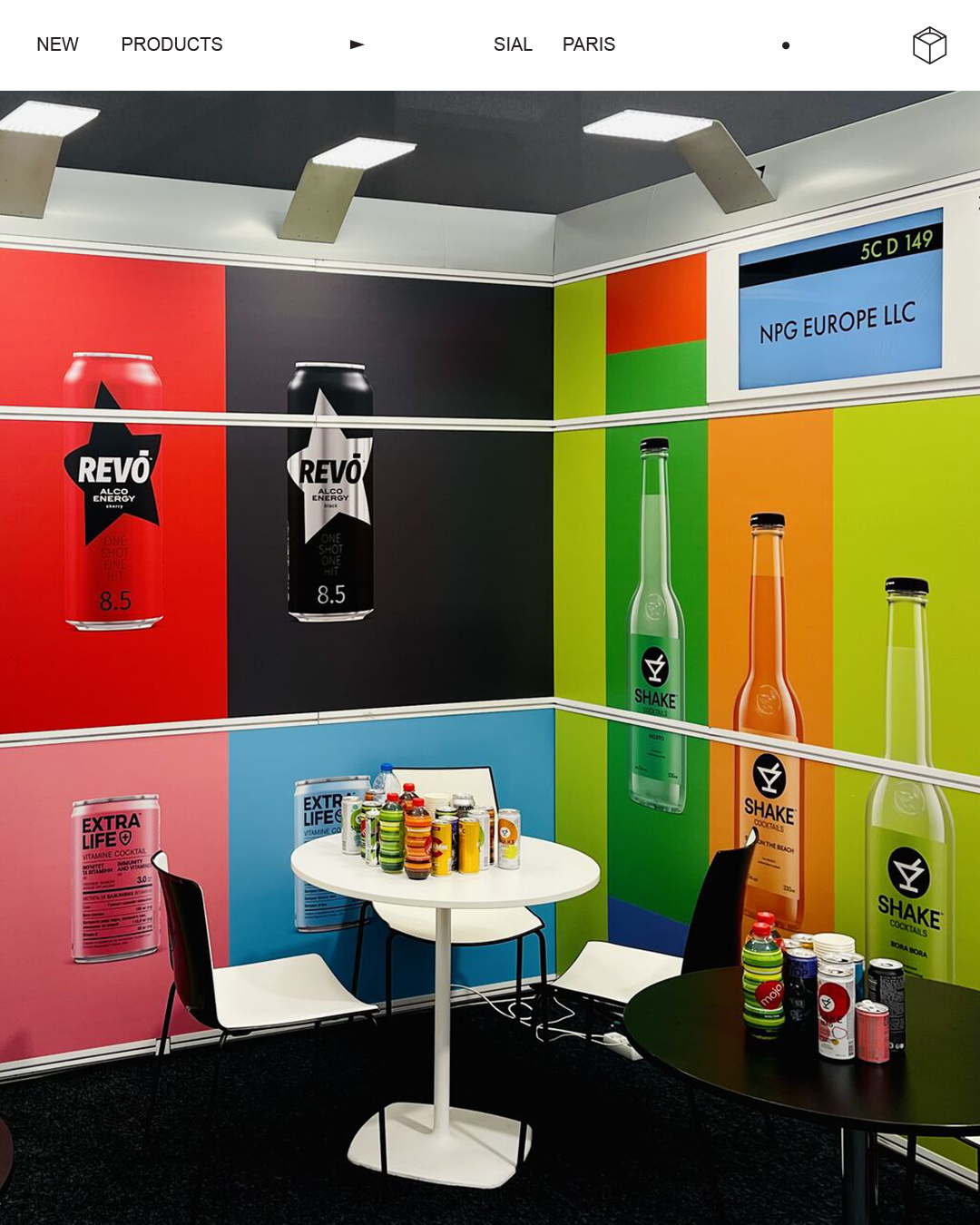 New Products Group presented drinks at the SIAL Paris 2024