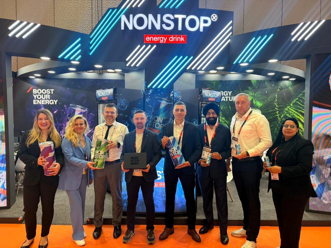 Група компаній «Нові Продукти» представила бренд Non Stop та нові розробки на Gulfood 2026 у Дубаї