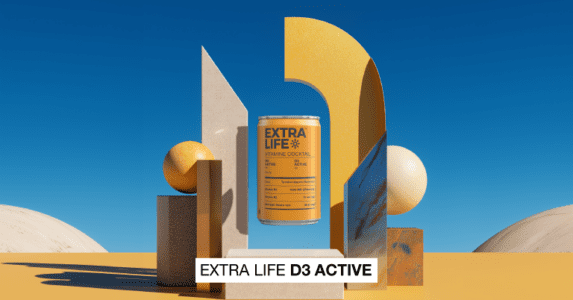 Група компаній «Нові продукти» запускає EXTRA LIFE D3 ACTIVE — один з перших на ринку функціональний напій з вітамінами D3 та K2